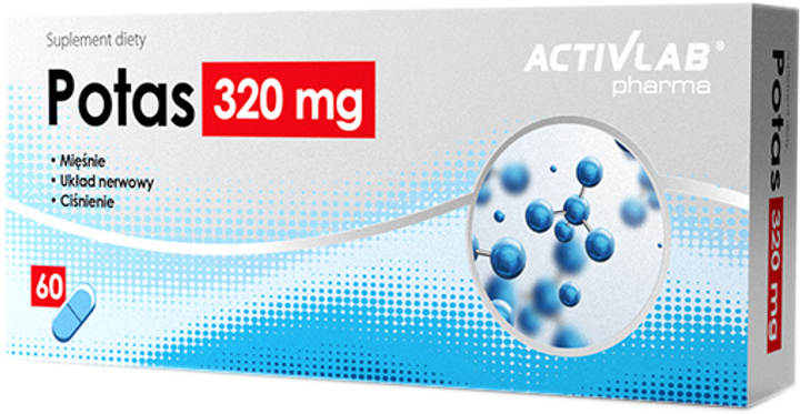 Калій ActivLab Pharma Potas 320 мг 60 капсул (5903260900750) - зображення 1