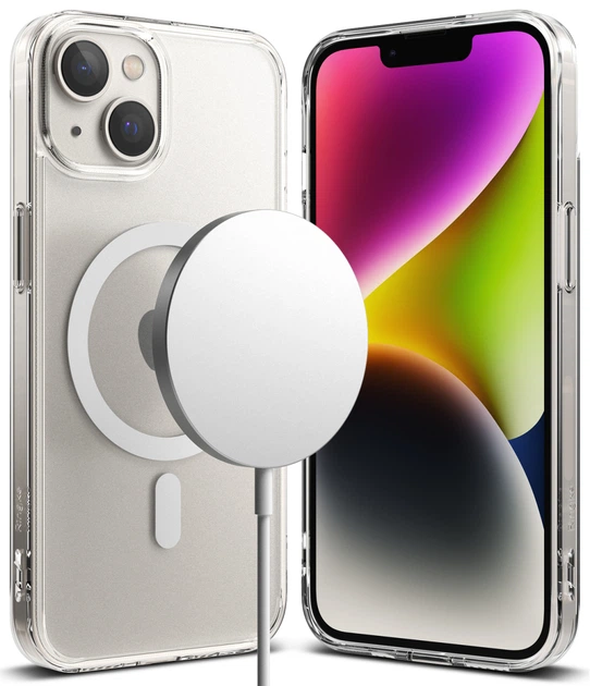 Чехол Fusion Magnetic для iPhone 14 Plus Matte Clear (FMGM637E52) - изображение 4