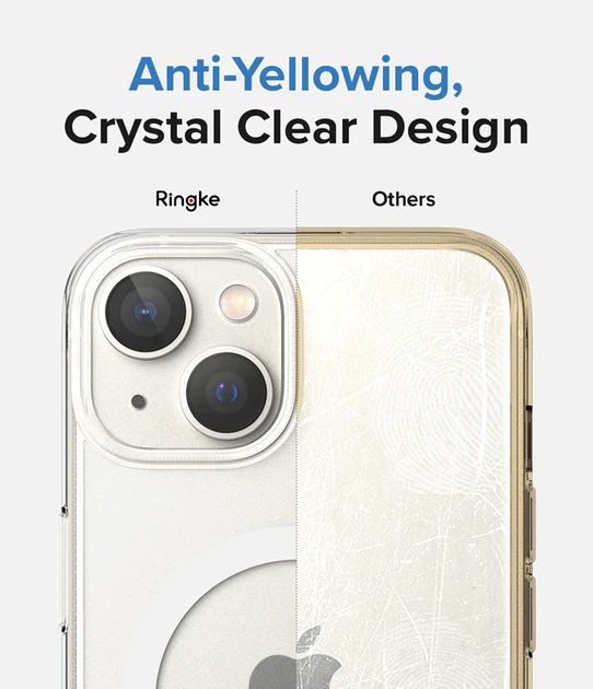 Чехол Fusion Magnetic для iPhone 14 Plus Matte Clear (FMGM637E52) - изображение 6
