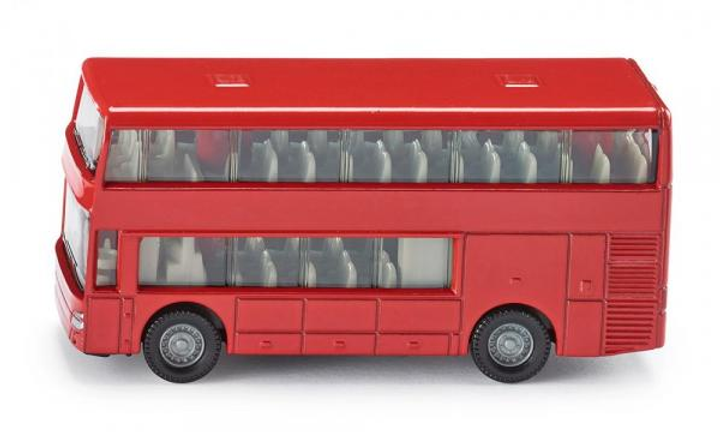 Model Siku 1:55 Autobus piętrowy czerwony (1321) - obraz 1