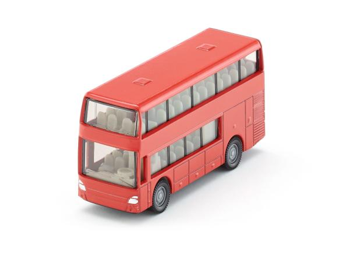 Model Siku 1:55 Autobus piętrowy czerwony (1321) - obraz 2