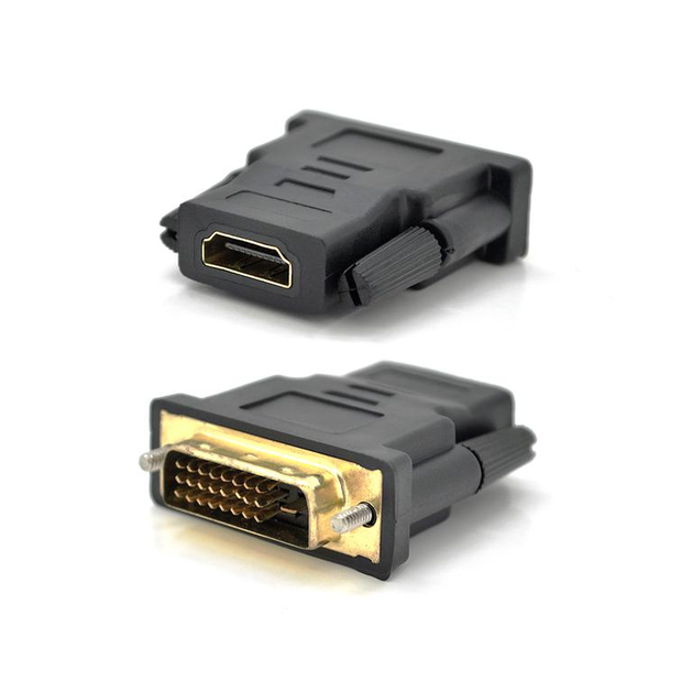 Переходник HDMI(мама)/ DVI24+1(папа),Q100 (YT-A-HDMI(F)/DVI(M ...