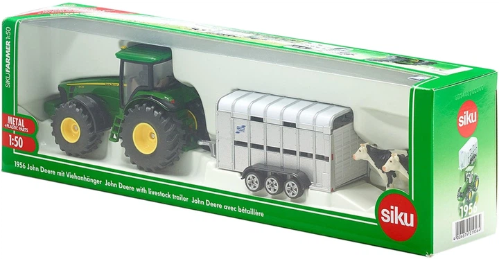 Siku model 1:50 Ciągnik Fendt z przyczepą dla zwierząt (1956) - Zdjęcie 1 Siku model 1:50 Ciągnik Fendt z przyczepą dla zwierząt (1956) - obraz 1