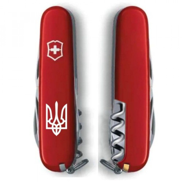 Ніж Victorinox Camper Ukraine 91мм Тризуб (1049-Vx13613_T0010u) - зображення 2