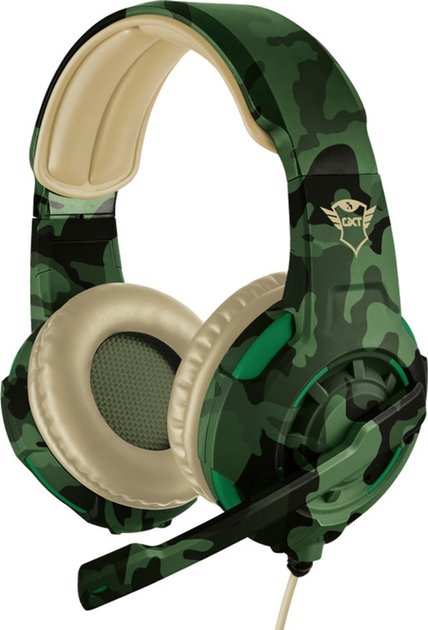 Навушники Trust GXT 310C Radius Gaming Headset Jungle Camo (TR22207) - зображення 1