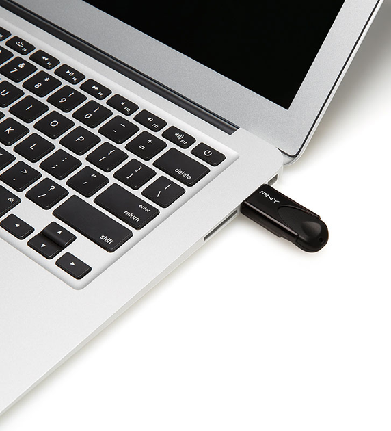 Pendrive PNY Attache 4 32 GB czarny (FD32GATT4-EF) - obraz 5
