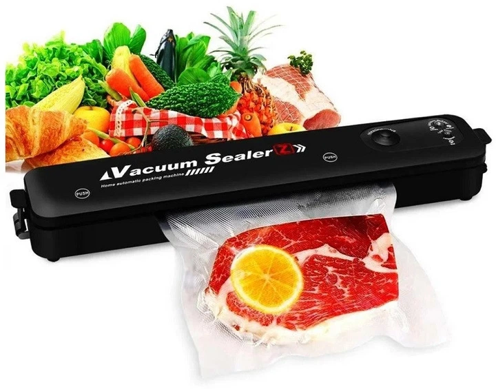 Вакууматор машинка для вакуумации и запайки пакетов до 28см упаковщик вакуумный 90Вт Keep Freshness 8226 - изображение 2