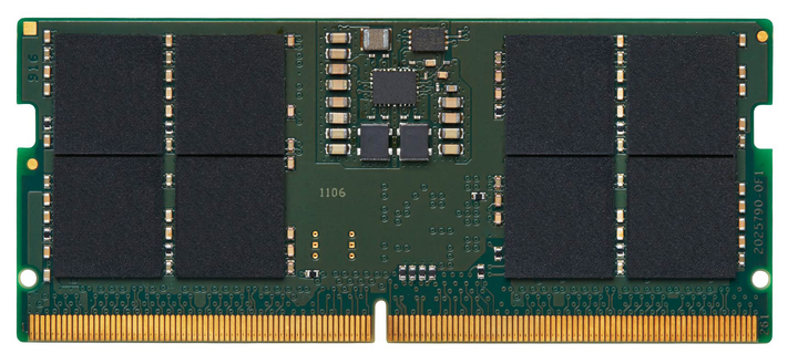 Оперативна пам'ять Kingston ValueRAM DDR5-5200 1Rx8 SODIMM 16384MB PC5-41600 (KVR52S42BS8-16) - зображення 1