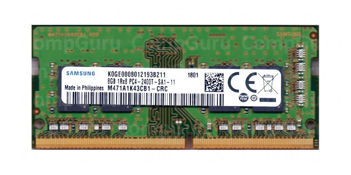 Оперативна пам'ять для ноутбука Samsung DDR4 8GB 2400MHz SO-DIMM