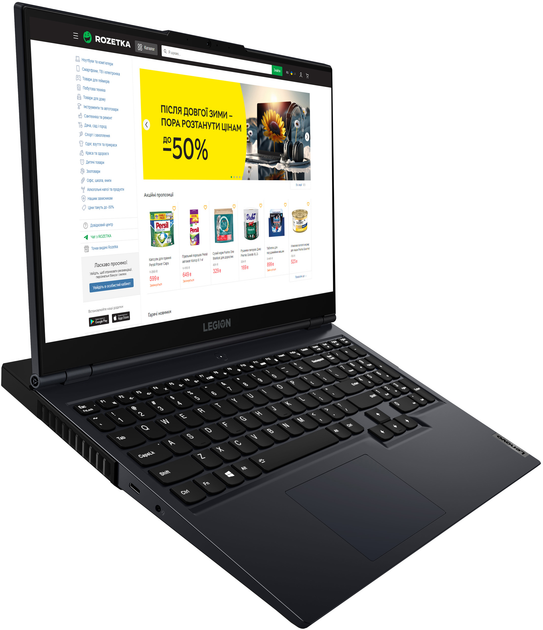 Ноутбук Lenovo Legion 5 15ITH6H (82JK00D1PB) Phantom Blue / Shadow Black - зображення 5