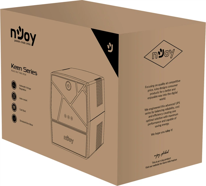 ИБП nJoy Keen 1000 Shuko - изображение 5