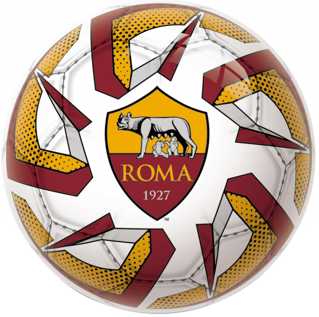 Piłka nożna Mondo AS Roma 230 mm (26021) - obraz 1