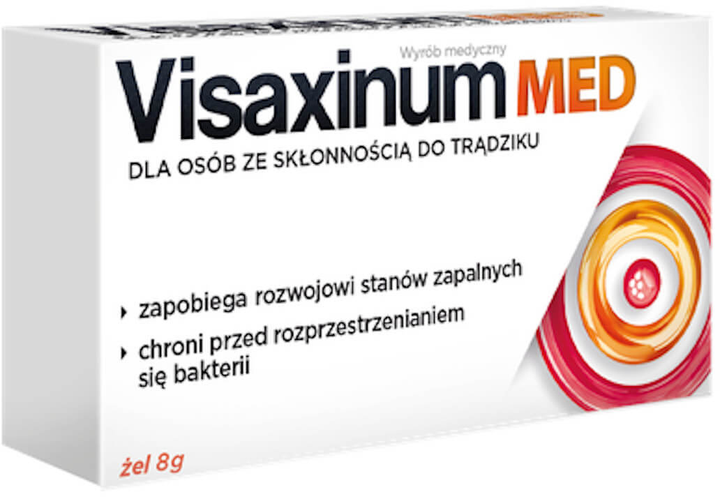 Дерматологічний гідрогель для шкіри схильної до акне Visaxinum Med Żel 8 г (5902802701886) - зображення 1