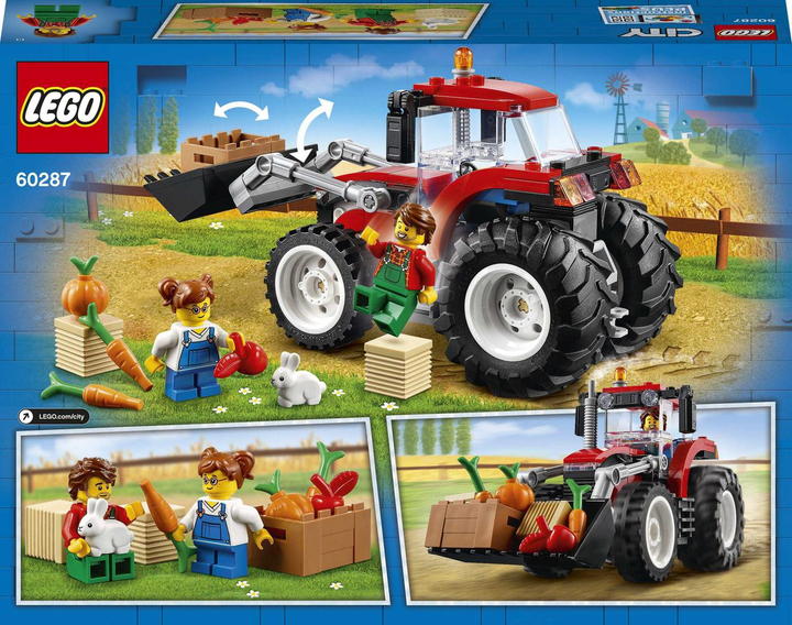 Lego hot sale tractor set