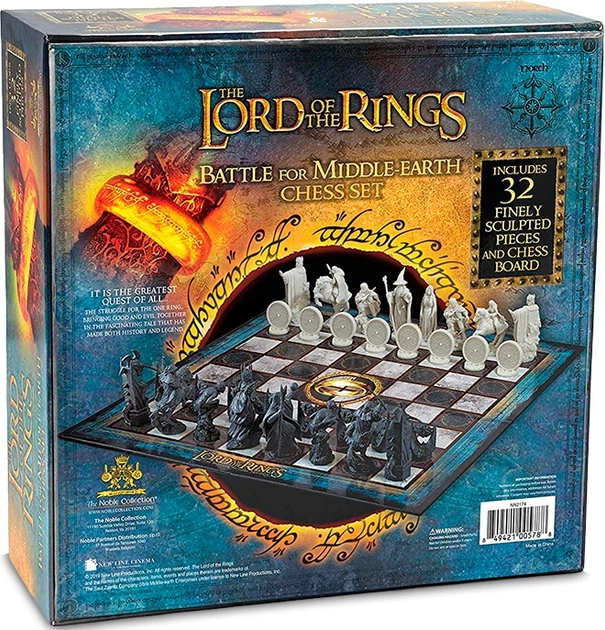 Шахи The Noble Collection LORD OF THE RINGS Battle For Middle-Earth (Володар перснів) (849421005788) - зображення 3