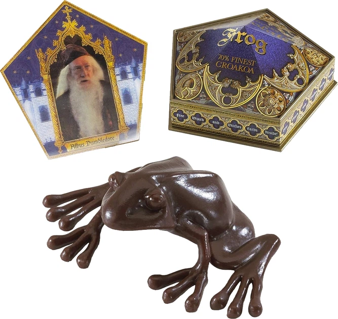 Іграшка The Noble Collection HARRY POTTER Chocolate Frog Prop (NBCNN7428) - Фото 1 Іграшка The Noble Collection HARRY POTTER Chocolate Frog Prop (NBCNN7428) - зображення 1