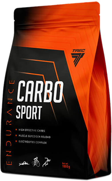 Вуглеводно-мінеральна добавка Trec Nutrition Carbo Sport 1000 г Банку Ананас (5902114019266) - зображення 1