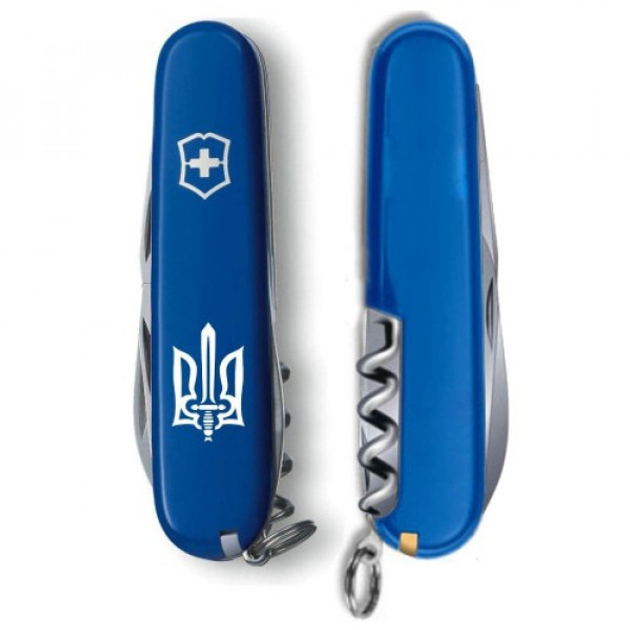 Нож Victorinox Spartan Ukraine 91мм Трезубец ОУН бел. (1049-Vx13603.2_T0300u) - изображение 2