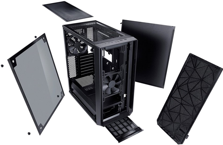 Корпус Fractal Design Meshify C Black (FD-CA-MESH-C-BKO) - зображення 14