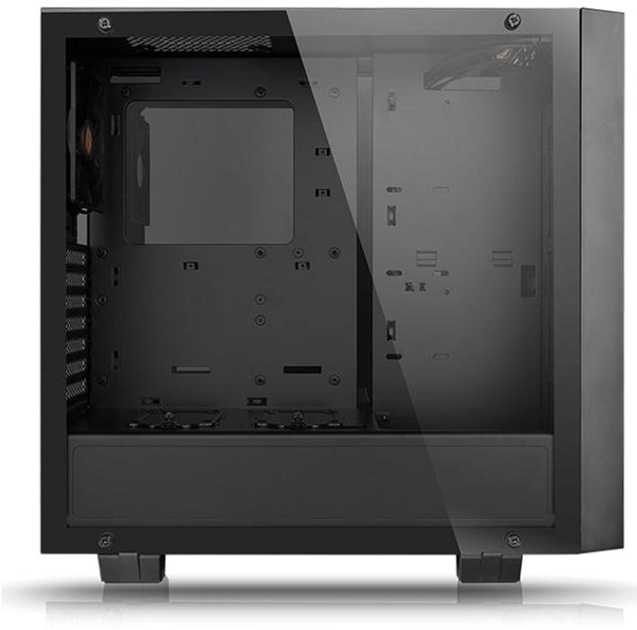 Obudowa Thermaltake Core G21 Tempered Glass Edition Black (CA-1I4-00M1WN-00) - obraz 3