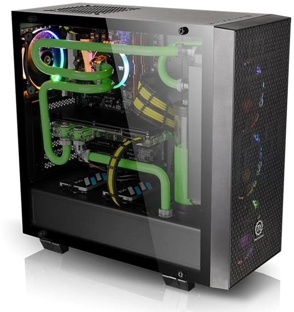 Obudowa Thermaltake Core G21 Tempered Glass Edition Black (CA-1I4-00M1WN-00) - obraz 16