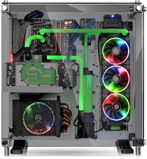 Obudowa Thermaltake Core P5 Tempered Glass Snow Edition White (CA-1E7-00M6WN-01) - obraz 18