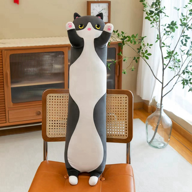 Игрушка обнимашка Кот Батон, мягкая игрушка антистресс, подушка ...