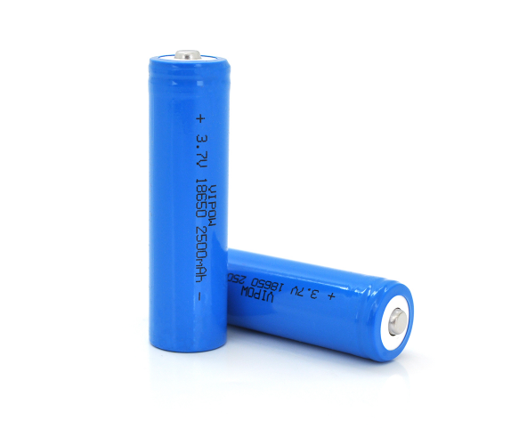 Акумулятор 18650 Li-Ion Vipow ICR18650 TipTop, 2500mAh, 3.7V, Blue - Фото 1 Акумулятор 18650 Li-Ion Vipow ICR18650 TipTop, 2500mAh, 3.7V, Blue - изображение 1
