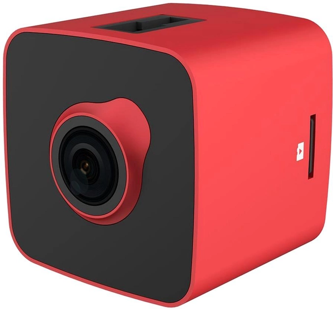 Wideorejestrator Prestigio RoadRunner Cube 530 czerwono-czarny (PCDVRR530WRB) - obraz 2