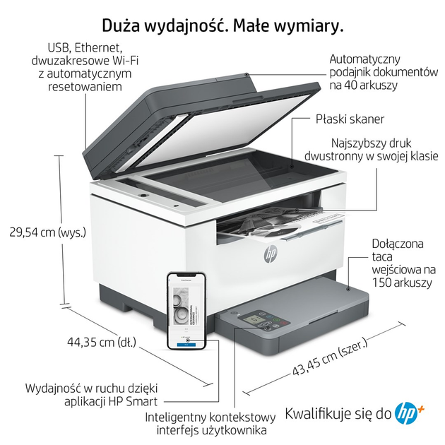 БФП HP LaserJet M234sdwe Wi-Fi Ethernet (0194850889523) - зображення 3