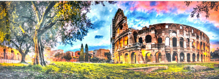 Układanka Trefl Koloseum o poranku 1000 elementów (PT-29030) - obraz 2