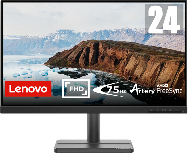 Monitor 24" Lenovo L24e-30 (66BCKAC2EU) - obraz 1