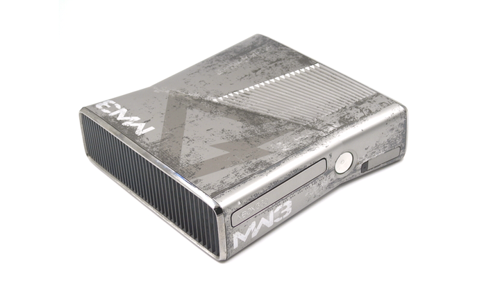 Консоль Microsoft Xbox 360 S Call of Duty: Modern Warfare 3 Edition Freeboot 500GB Silver + 5 Вбудованих Ігор Б/У - зображення 4