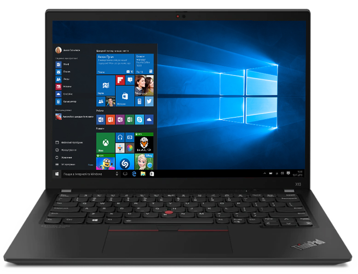 Laptop Lenovo ThinkPad X13 G2 (20XH0066PB) Czarny - obraz 1