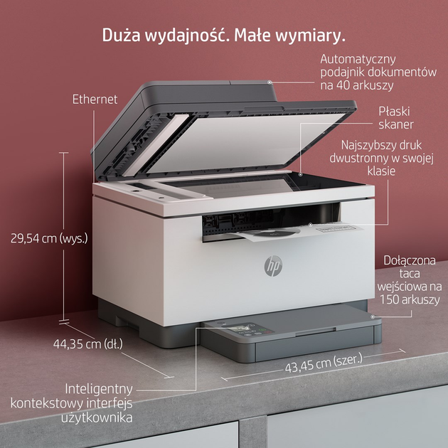 Urządzenie wielofunkcyjne HP LaserJet M234sdn Wi-Fi Ethernet (0194850889486) - obraz 4