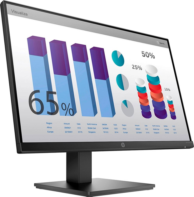 Monitor 23,8" HP P24q G4 (8MB10AA) - obraz 2