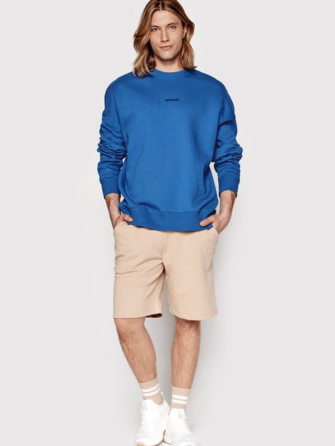 Bluza bez kaptura męska Sprandi SP22-BLM102 XL Niebieska (2230023099059) - obraz 3