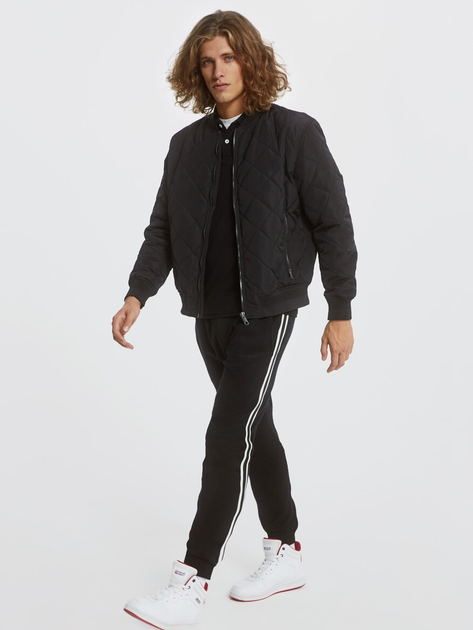 Kurtka bomberka męska Sprandi AW21-KTM001 XL Czarna (5904248161309) - obraz 3