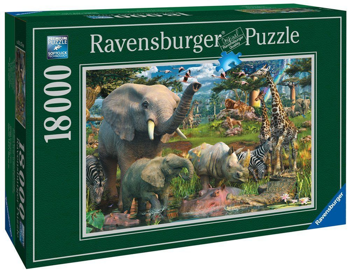 Пазл Ravensburger Водопій 18000 елементів (RSV-178230) - зображення 1