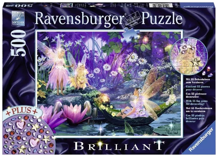 Puzzle Ravensburger W bajkowym lesie 500 elementów (14882) - obraz 1