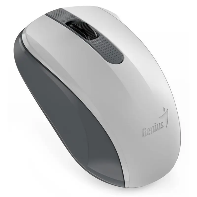 Миша комп'ютерна Genius NX-8008S 31030028403 1200dpi бездротова Сірий з білим - зображення 2