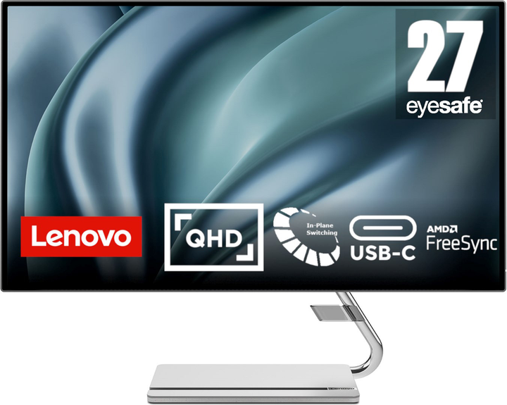 Monitor 27" Lenovo Q27h-20 (66EDUAC1EU) - obraz 1