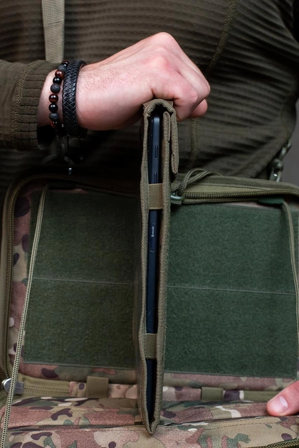 Чехол для планшета тактический NEXT MAX-SV МУЛЬТИКАМ 11 дюймов усиленный с доп панелью - 4109-2 - изображение 2
