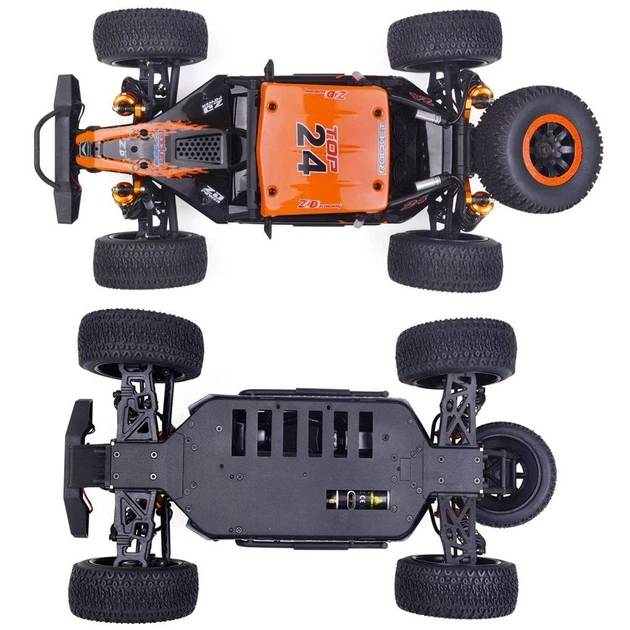 ZD Racing DBX-10 Desert Buggy RTR 4WD 1/10 Brushed багги на радиоуправлении Orange - изображение 3