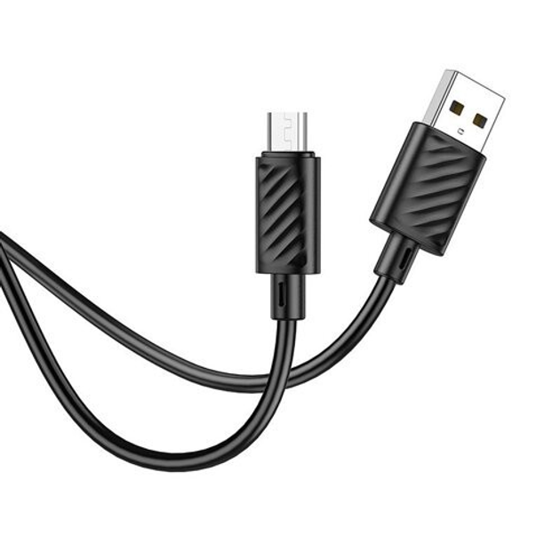 Кабель зарядки Hoco USB to Micro для мобильных устройств Samsung/Xiaomi ...