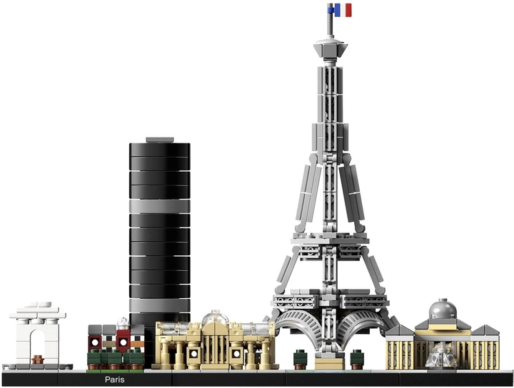 Zestaw klocków LEGO Architecture Paryż 649 elementów (21044) - obraz 2