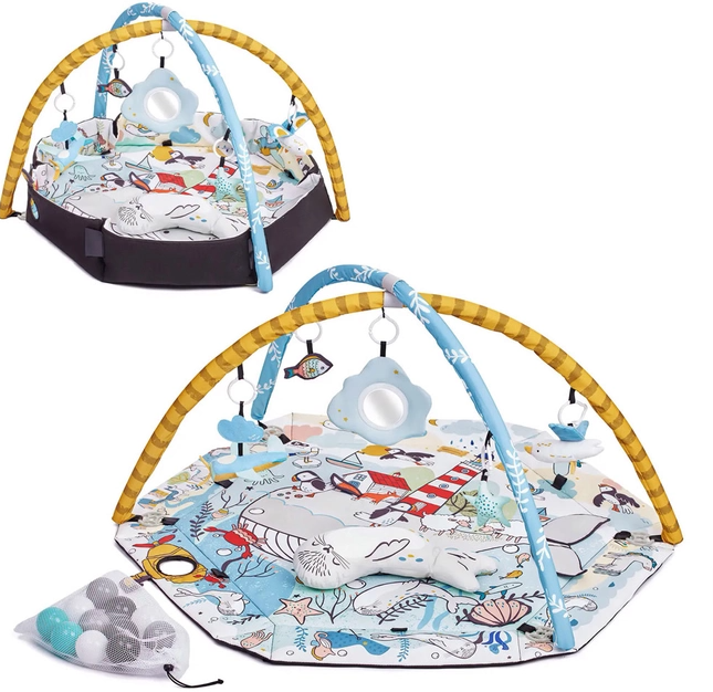 Развивающий коврик Kinderkraft Smartplay Sea (KPSMSE00MUL0000) - изображение 4