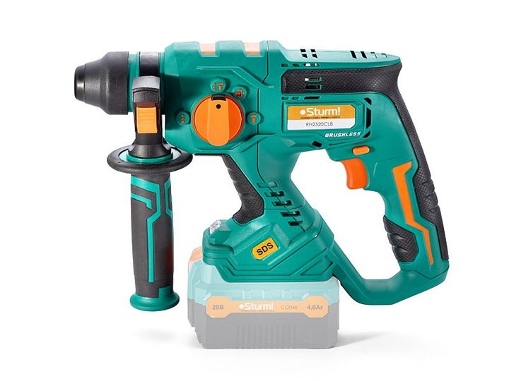 Перфоратор акумуляторний Sturm RH2520CLB 20 В - изображение 2