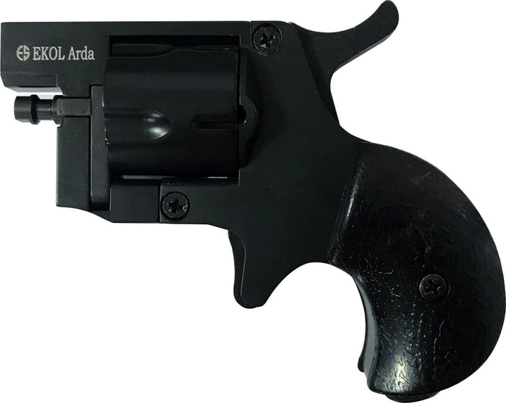 Шумовий револьвер Ekol Arda Matte Black 8 мм, пістолетний (Z21.2.026) - зображення 1