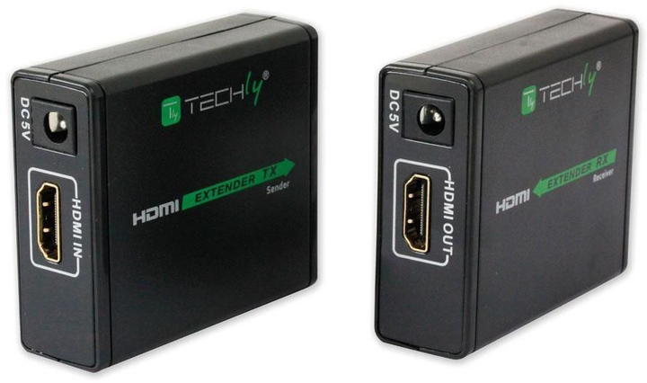 TECHly HDMI FHD/60Hz Przedłużacz HDMI do 60 m przez CAT6/7 (IDATA EXT-E70) - obraz 4